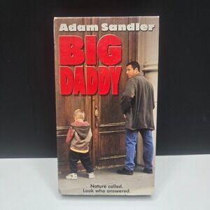 Big Daddy VHS Movie Adam Sandler 1999 Comedy Columbia Tristar Vintage NTSC
